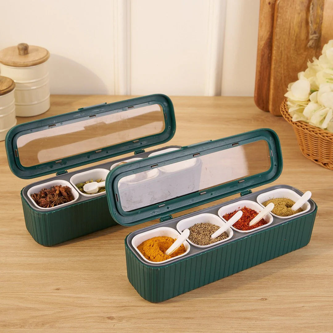 4-in-1 Separated Seasoning Container Set - Buy 1 Get 1 Free