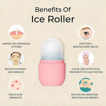 NATURAL ICE CRYSTAL ROLLER