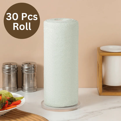 Microfiber Cleaning Cloth Roll - 80 Cleaning Cloths