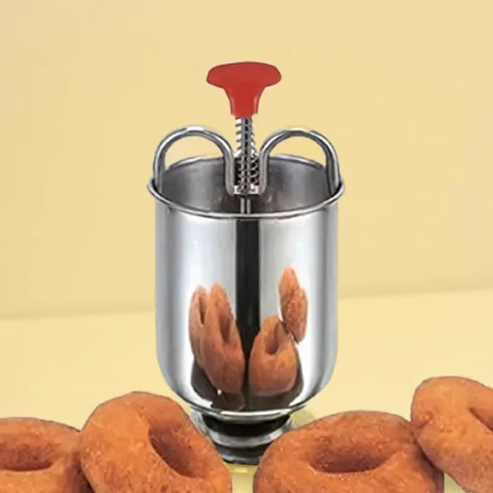 Stainless Steel Medu Vada Maker With Stand